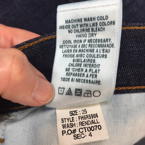 Joe’s Jeans Wmns 4” Hem Cropped Rendell Jeans 25 - Picture 7 of 8